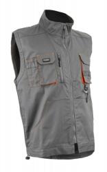 Ganteline Paddock II Mellény Szürke-Narancs (4XL) (5PAG1504XL)