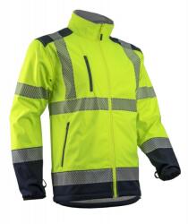 Ganteline Kazan kombinálható Hi-Viz Sárga Softshell felső (S) (5KAS16000S)