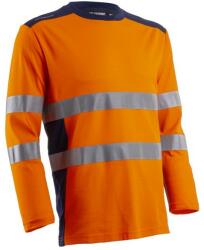 Ganteline Rikka hosszúujjú póló Hi-Viz narancssárga/Kék (XL) (5RIK1700XL)