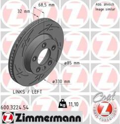 ZIMMERMANN Disc frana ZIMMERMANN 600.3224. 54 - automobilus