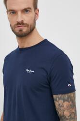 Pepe Jeans t-shirt Original Basic 3 sötétkék, sima - sötétkék M