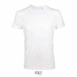 SOL'S SO00580 SOL'S IMPERIAL FIT - FÉRFI KÖRNYAKÚ TESTHEZÁLLÓ PÓLÓ (so00580wh-s)