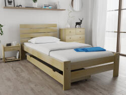  PARIS magasított ágy 80x200 cm, fenyőfa Ágyrács: Léces ágyrács, Matrac: Somnia matrac 18 cm