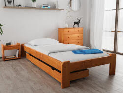 ADA ágy 120 x 200 cm, égerfa Ágyrács: Lamellás ágyrács, Matrac: Matrac nélkül