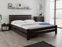  PARIS magasított ágy 140x200 cm, diófa Ágyrács: Léces ágyrács, Matrac: Coco Maxi 20 cm matrac