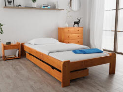 ADA ágy 80 x 200 cm, égerfa Ágyrács: Léces ágyrács, Matrac: Coco Maxi 20 cm matrac