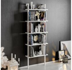 ASIR GROUP Fali könyvespolc PIANTE 174x60 cm fehér 541HDL1309 (AS1076)