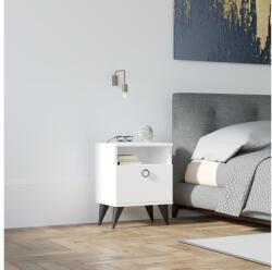 ASIR GROUP Éjjeliszekrény BARLO 50x40 cm fehér 835PUQ2701 (AS1000)