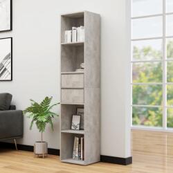 vidaXL Bibliotecă, gri beton, 36 x 30 x 171 cm, PAL (802871) Biblioteca