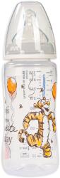 Nuk First Choice Bottle - Disney, TC, cu tetina din silicon, 300 ml, Bej/Yori cu balon (10741022)