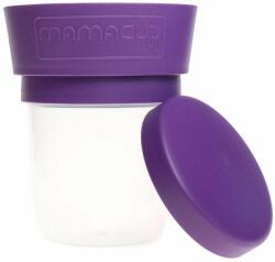 Mamacup Ceasca pentru gustari fara varsare Mamacup - Violet, 400 ml (MCSTDPRP01) Set pentru masa bebelusi