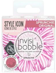 Invisibobble Elastic- brățară pentru păr, în dungi roz - Invisibobble Sprunchie Stripes Up