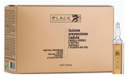 Black Professional Loțiune cu pantenol și placentă împotriva căderii părului - Black Professional Line Panthenol & Placenta Lotion 12 x 10 ml