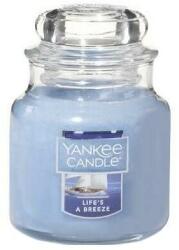 Yankee Candle Lumânare parfumată, în borcan Breeze - Yankee Candle Life's A Breeze 104 g