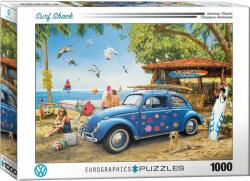 EUROGRAPHICS 1000 db-os puzzle - Volkswagen Beetle Surf Shack (6000-5683) (6000-5683)