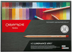 Caran d'Ache Luminance 6901 színesceruza készlet - 40 db