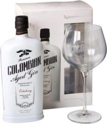  Colombian Ortodoxy Premium Aged Gin + 1 pohárral 43% 0, 7L ajándékcsomagolás 1 pohárral