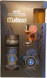 Malteco 10YO + 2 pohárral 40% 0, 7L ajándékcsomagolás 2 pohárral