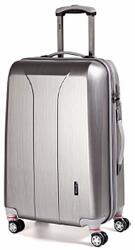 March Yearz NEW CARAT ezüst cirmos négykerekű nagy bőrönd Y088-L