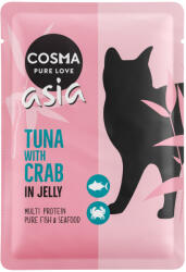 Cosma Cosma Pachet economic Asia Pliculețe 24 x 100 g - Ton și crabi