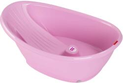 Okbaby Бебешка вана OK Baby - Бела, 81 cm, розова (OKBBE92302PI)