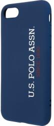 U. S. Polo Assn Husa de protectie US Polo Silicone pentru iPhone 7/8/SE 2, Blue