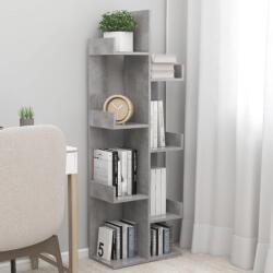 vidaXL Bibliotecă, gri beton, 48x25, 5x140 cm, PAL (808913) Biblioteca