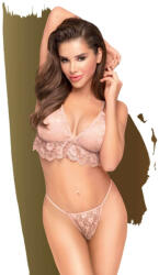 Penthouse Double Spice - csipke melltartó szett (nude) - szexshop - 5 790 Ft