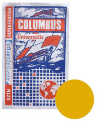 Columbus ruhafesték, batikfesték minimum 3 db tasak/csomag, 5g/tasak, Papagáj sárga szín