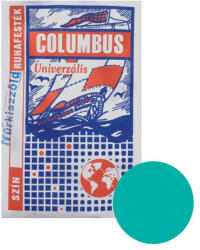 Columbus ruhafesték, batikfesték minimum 3 db tasak/csomag, 5g/tasak, Türkiz zöld szín