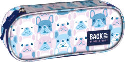 BackUP Penar oval școlar BackUp A - Buldog, 1 fermoar (88485) Penar