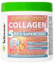 Intenson Cocktail de colagen - Intenson Superfoods Collagen Beauty Elixir Vanilla Strawberry 165 g