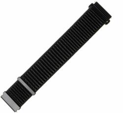 FIXED Nylon Szíj okosórához 22mm széles Fekete FIXNST-22MM-BK (FIXNST-22MM-BK) - pcx