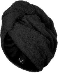 MAKEUP Prosop turban pentru uscarea părului, negru - MAKEUP Prosop