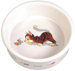 TRIXIE Castron Ceramic Pisica 0.2 l 11 cm Alb 4007 - zoohobby - 14,00 RON