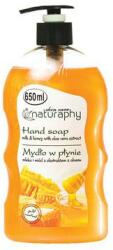 Naturaphy Săpun lichid pentru mâini Miere, lapte și aloe vera - Naturaphy Hand Soap 650 ml