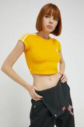 Adidas tricou femei, culoarea galben 9BYY-TSD0C5_11X