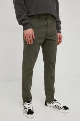 Superdry pantaloni barbati, culoarea verde, cu fason chinos PPYY-SPM0LN_91X