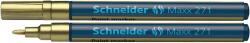 Schneider Marker cu vopsea SCHNEIDER Maxx 271, varf rotund 1-2mm - auriu (S-127153) - officeclass