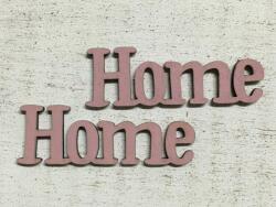 Fa "Home" felirat antikrózsa 2db/csomag (14761_AR)