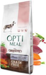 Optimeal Grain Free Hrana uscata caini de toate rasele - Rata si legume, 1, 5 kg