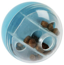 Kerbl Jutalomfalat adagoló labda, macskáknak, kék, 5 cm