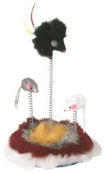 Kerbl Macskajáték, egér rugón, 17 cm