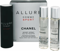 CHANEL Allure Homme Sport Twist & Spray (Refills) EDT 3x20 ml (3145891238006)