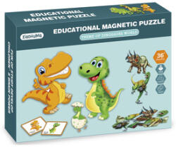 2IN1 mágneses puzzle - dínók, 95 db (321002177)