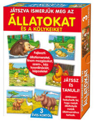  Játszva ismerjük meg oktató puzzle - többféle (636)