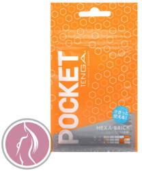 TENGA Pocket Stroker Hexa-Brick