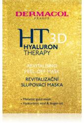 Dermacol Hyaluron Therapy 3D masca revitalizanta pentru fata cu efect de peeling cu acid hialuronic 15 ml