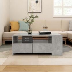 vidaXL Măsuță de cafea, gri beton, 102x55x42 cm, lemn prelucrat (810921) Masa de cafea