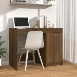 vidaXL Birou, stejar maro, 100x50x76 cm, lemn prelucrat (815488)